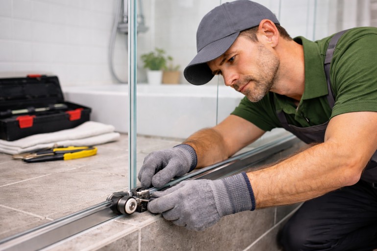 Sliding Shower Door Repair