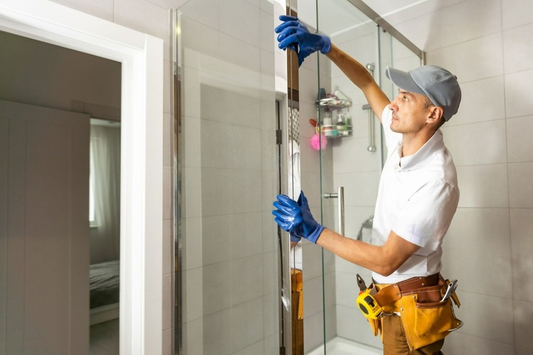 Sliding Shower Door Repair in Ashburn VA
